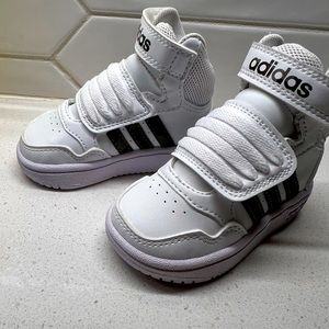 Adidas kids camo high tops